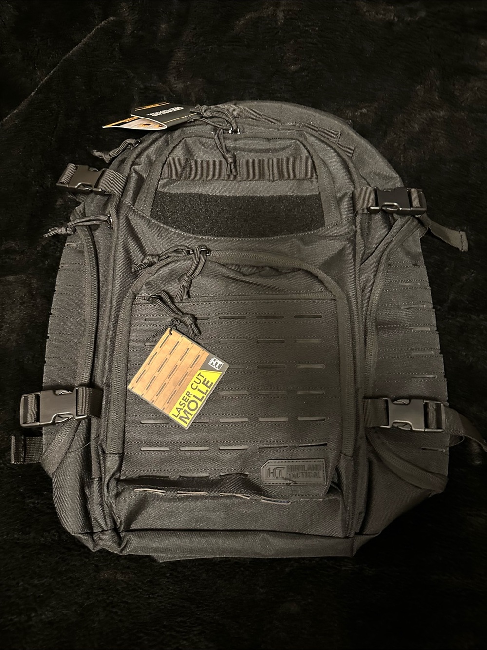 NEW HIGHLAND TACTICAL ROGER MOLLE Backpack BLACK